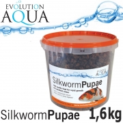 EA Silkworm Pupae Food 1,6 kg cca 5 litrů, speciální krmivo pro letní období pro koi a chovy ryb