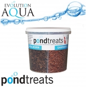 EA Pond Treats, 4 druhy exklusivního speciálního krmiva pro koi a okrasné ryby, nejkvalitnější přírodní bílkovinné krmivo na trhu