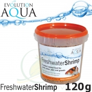 EA excelentní přírodní krmivo, Freshwater RED Shrimps, 120 gramů, pro letní období pro koi a různé druhy ryb
