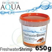 EA excelentní přírodní krmivo, Freshwater RED Shrimps, 650 gramů, cca 5 litrů, pro letní období pro koi a různé druhy ryb