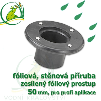 PVC příruba fóliová zesílená 50 mm