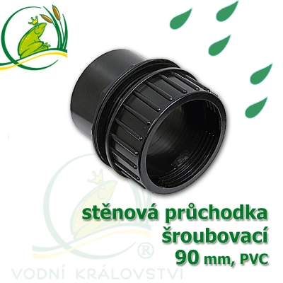 průchodka stěnová šroubovací 90 mm