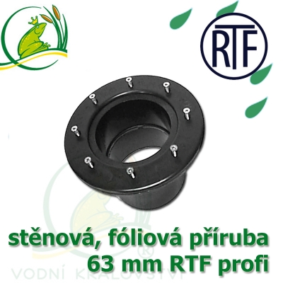 PVC přiruba 63 mm RTF