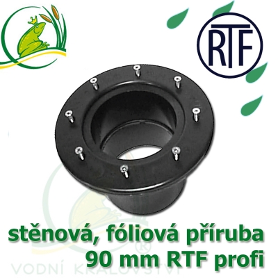 PVC přiruba 90 mm RTF