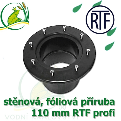 PVC přiruba 110 mm RTF