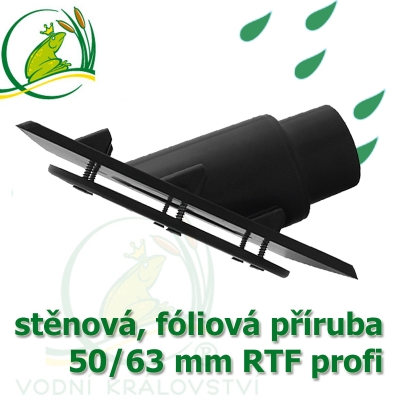 PVC přiruba 45°, 50/63 mm RTF