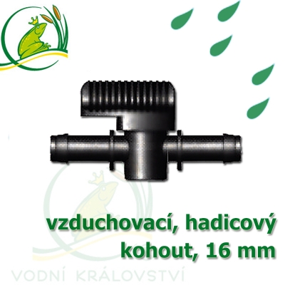 vzduchovací kohout 16 mm