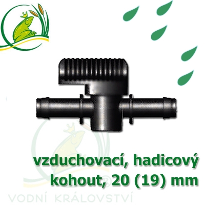 vzduchovací kohout 20 mm