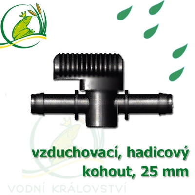 vzduchovací kohout 25 mm