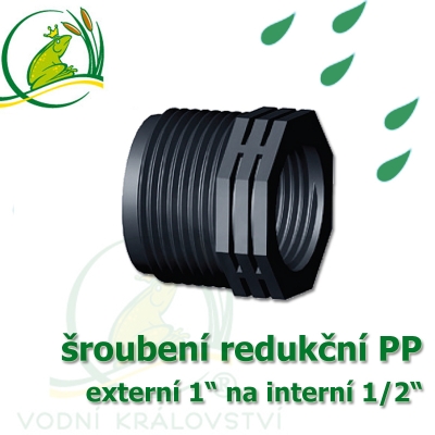 redukce PP, externí 1" na interní 1/2" 