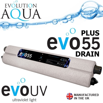 evolution aqua evo UVC 55 Watt, drain model