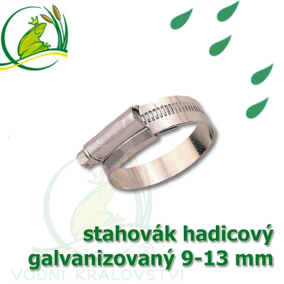 Stahovák pozink, velikost 9-13 mm, šíře 9,5 cm