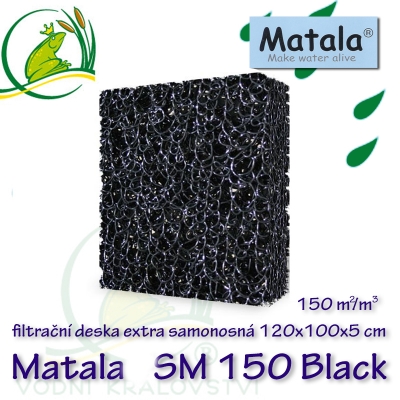 filtrační médium Matala Black SM 150, náhrada kartáčů a štětek