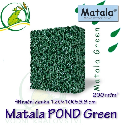Matala filtrační médium POND Green