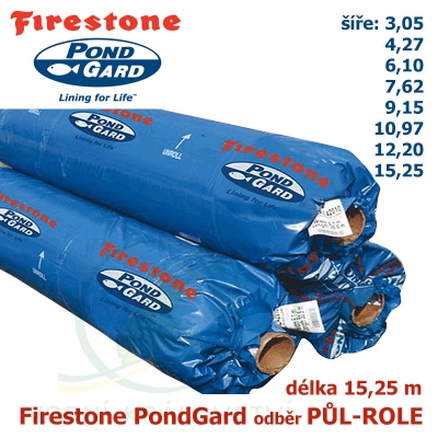 Firestone EPDM PondGard odběr půlrole