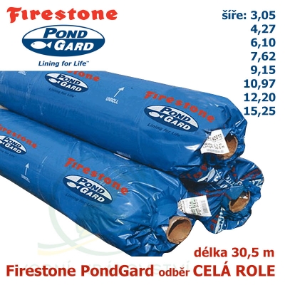 Firestone EPDM PondGard odběr celá role 30,5 m