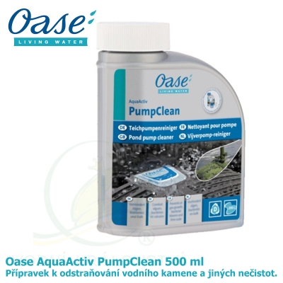 AquaActiv PumpClean 500 ml - čistící přípravek k čištění jezírkové technologie