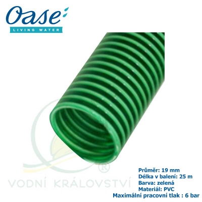  Vrapová hadice zelená 3/4" - Spiral hose green 3/4"