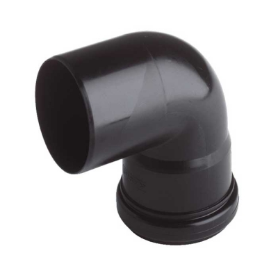 Connection elbow black DN75/87° - Spojovací koleno 75/87°