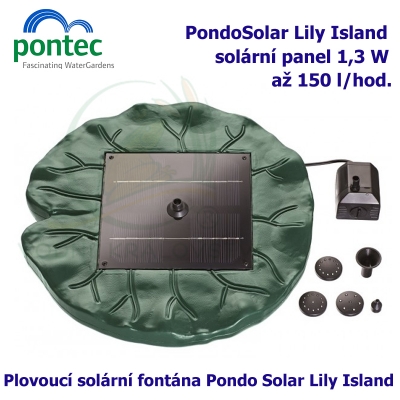 Pontec PondoSolar Lily Island 