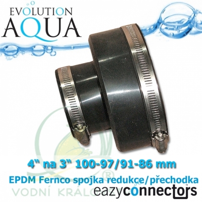 EA EPDM spojka-přechodka 4 na 3 110-97/91-86 mm