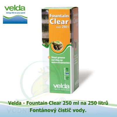 Fountain Clear 250ml, fontánový čistič na 250 litrů