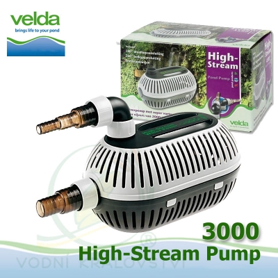 Velda filtrační, jezírkové čerpadlo High Stream 3000