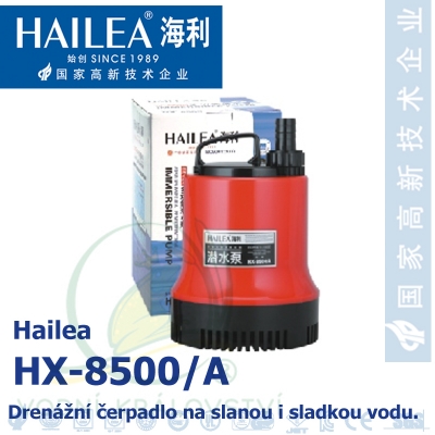 Drenážní čerpadlo Hailea HX-8500A, 4500 litrů/hod, max. výtlak 4,2 m