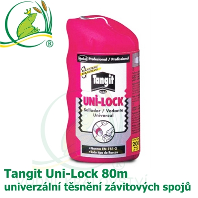 Tangit Uni-Lock 80m, univerzální těsnění závtových spojů různých materiálů, vhodné pro vodu, vzduch, plyn