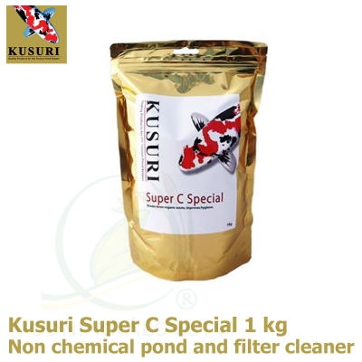 Kusuri Super C Special 1 kg, non chemical pond and filter cleaner