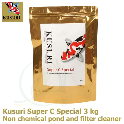 Kusuri Super C Special 3 kg, non chemical pond and filter cleaner