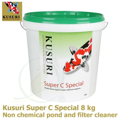 Kusuri Super C Special 8 kg, non chemical pond and filter cleaner