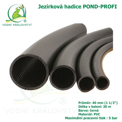 Jezírková hadice POND-PROFI 40 mm (1 1/2"), role 30 m