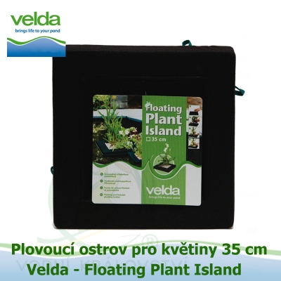 Plovoucí ostrov pro květiny čtvercový 35cm - Velda Floating Plant Island 35