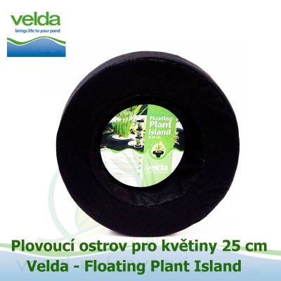 Plovoucí ostrov pro květiny kruhový 25cm - Velda Floating Plant Island 25