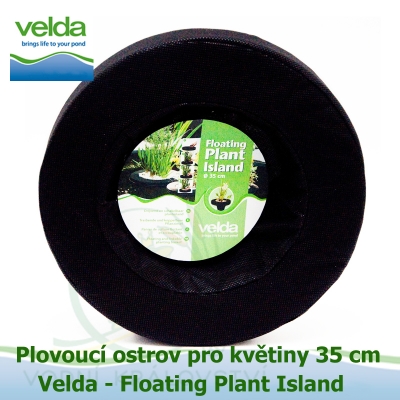 Plovoucí ostrov pro květiny kruhový 35cm - Velda Floating Plant Island 35