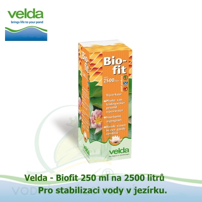 Biofit 250 ml, stabilizace vody v jezírku na 2500 litrů 