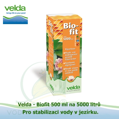 Biofit 500 ml, stabilizace vody v jezírku na 5000 litrů 