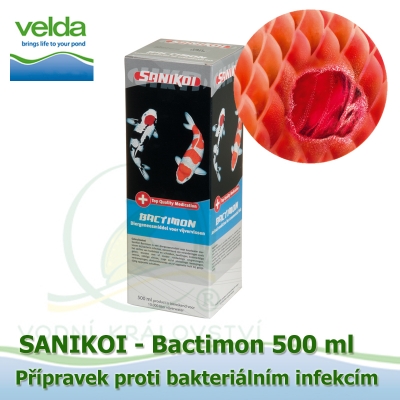 SaniKoi Bactimon 500 ml, proti bakteriálním infekcím