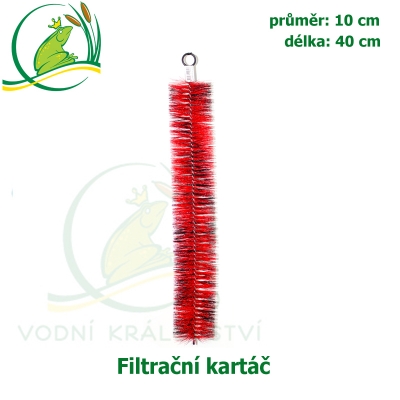 Filtrační kartáč 10 cm x 40 cm