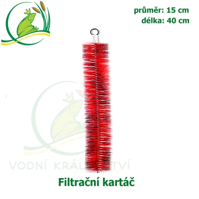 Filtrační kartáč 15 cm x 40 cm