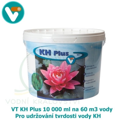 VT KH Plus 10 L na 60000 litrů, přípravek pro zvýšení tvrdosti vody v jezírku.