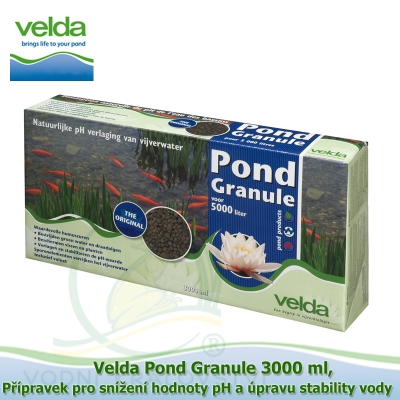 Pond Granule 3000 ml, pro snížení pH a úpravu stability vody