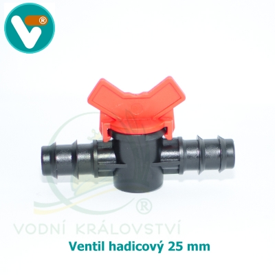 Ventil hadicový 25 mm