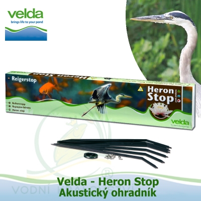 Akustický ohradník Velda – Heron Stop