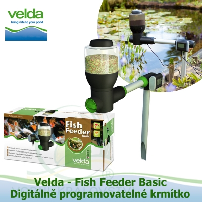 Digitálně programovatelné krmítko - Velda Fish Feeder Basic