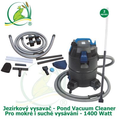 Pond Vaccum Cleaner – jezírkový vysavač na mokré i suché vysávání