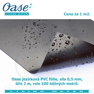 Oase jezírková PVC fólie 0,5 mm 2 m x 100 m, cena za 1m2