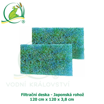 Filtrační deska - Japonská rohož 120x100x3,8 cm