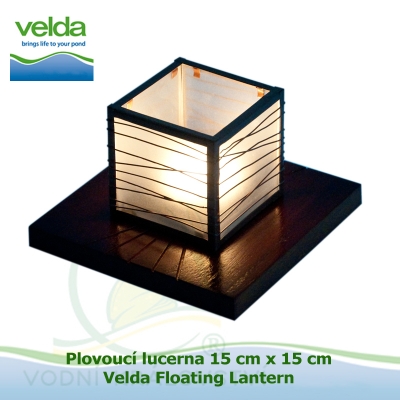 Plovoucí lucerna 15x15cm - Velda Floating Lantern